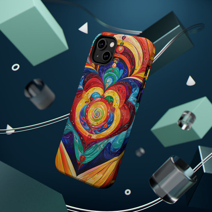 Vibrant Swirling Emotions - MagSafe Tough Case