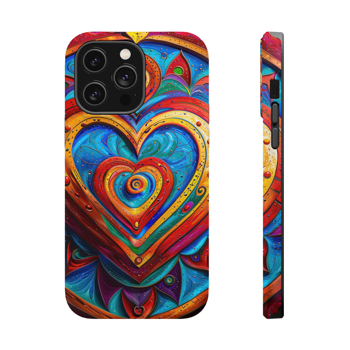 Vibrant Love Spiral - MagSafe Tough Case