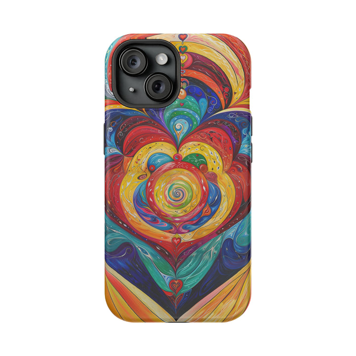 Vibrant Swirling Emotions - MagSafe Tough Case