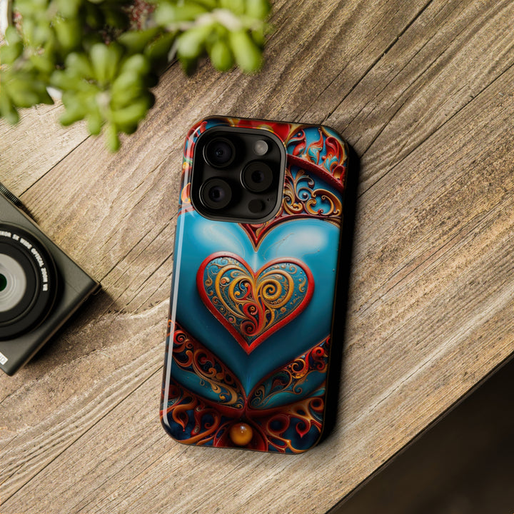 Ornate Heart Mandala - MagSafe Tough Case