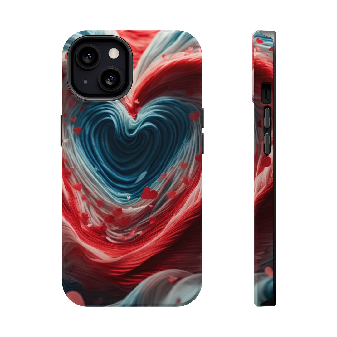 Swirling Heart Embrace - MagSafe Tough Case