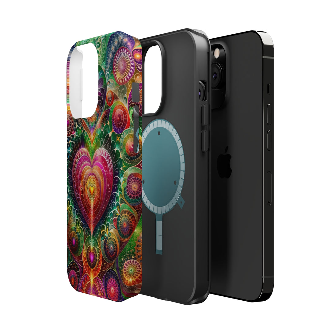 Kaleidoscopic Heart Symphony - MagSafe Tough Case