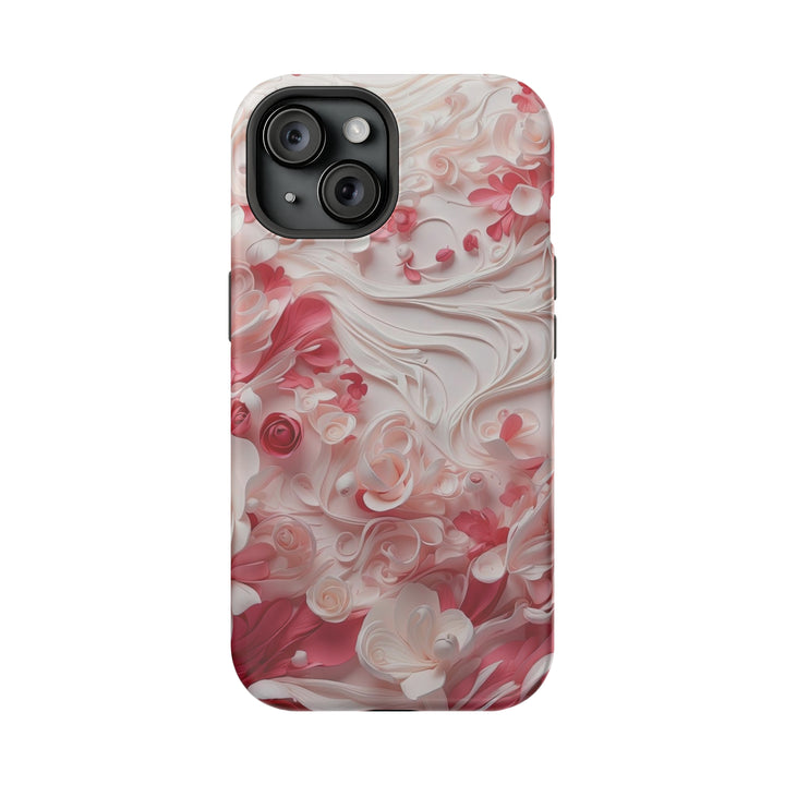 Floral Swirls Abstraction - MagSafe Tough Case