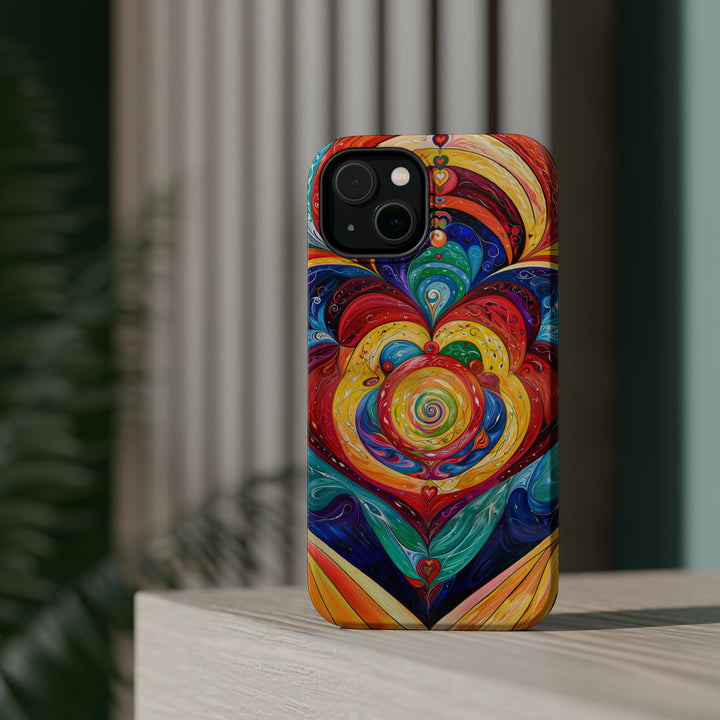 Vibrant Swirling Emotions - MagSafe Tough Case