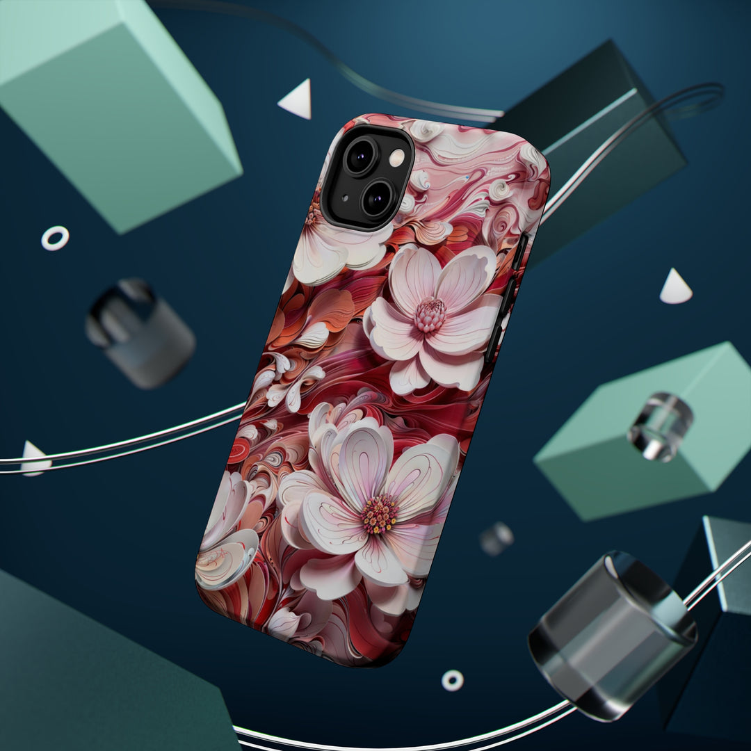 Swirling Floral Abundance - MagSafe Tough Case