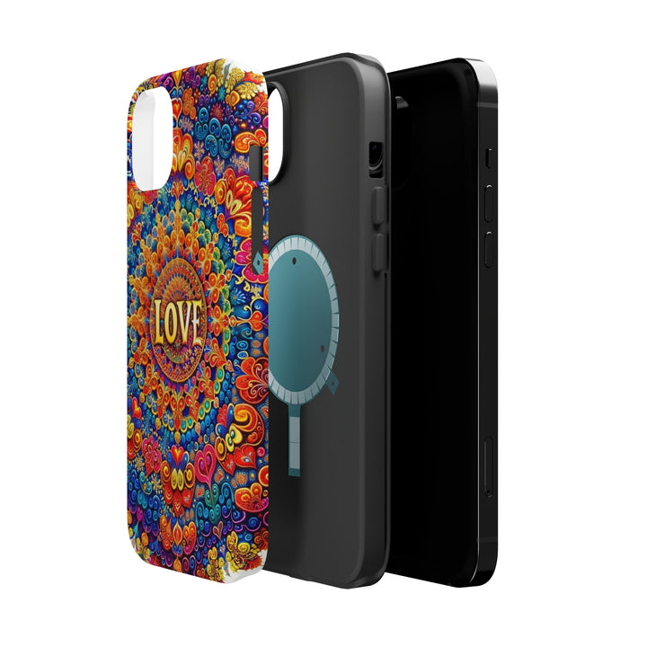 Vibrant Love Mandala - MagSafe Tough Case