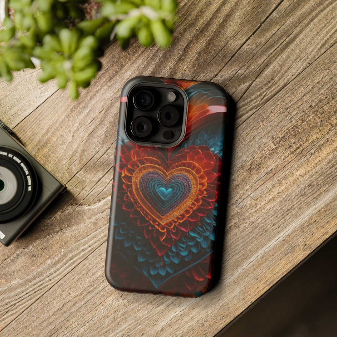 Ethereal Heart Mandala - MagSafe Tough Case