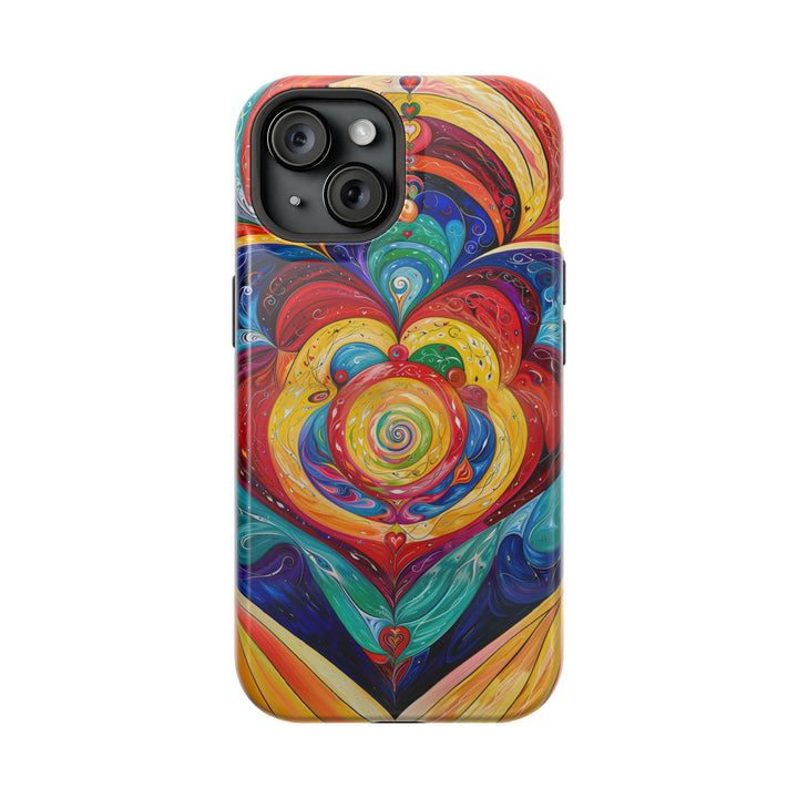 Vibrant Swirling Emotions - MagSafe Tough Case