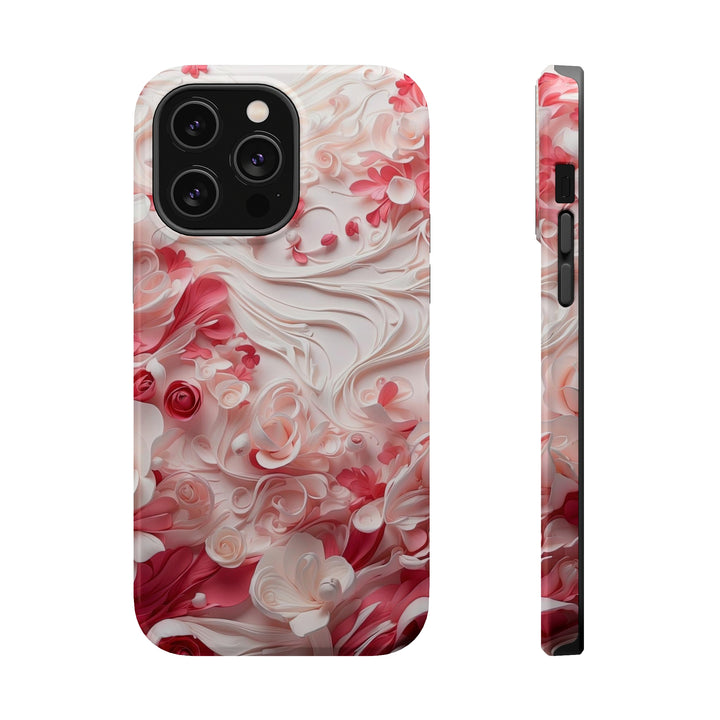 Floral Swirls Abstraction - MagSafe Tough Case