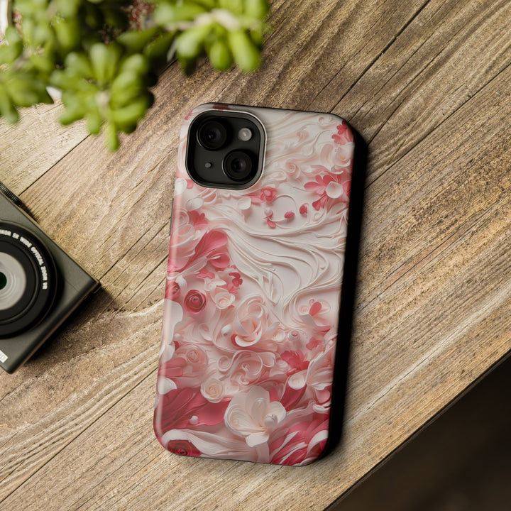 Floral Swirls Abstraction - MagSafe Tough Case