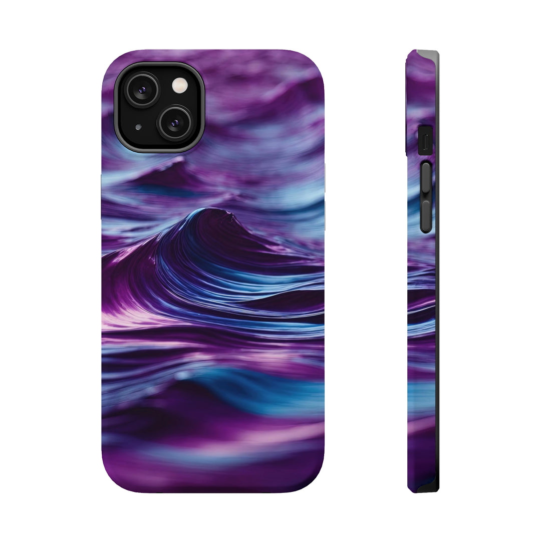 Purple Ocean Waves - MagSafe Tough Case