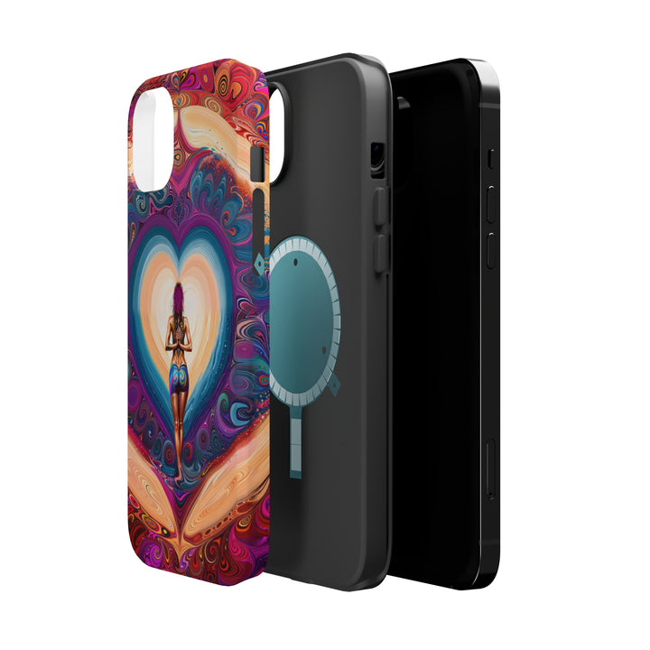 Cosmic Heart Vortex - MagSafe Tough Case