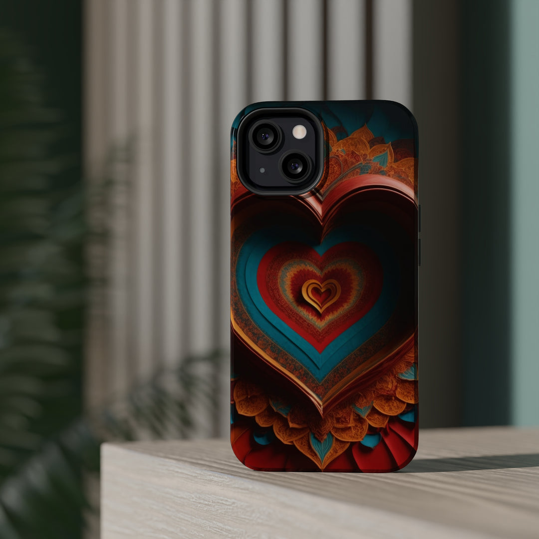 Infinite Layered Hearts - MagSafe Tough Case