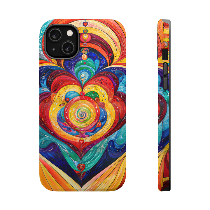 Vibrant Swirling Emotions - MagSafe Tough Case