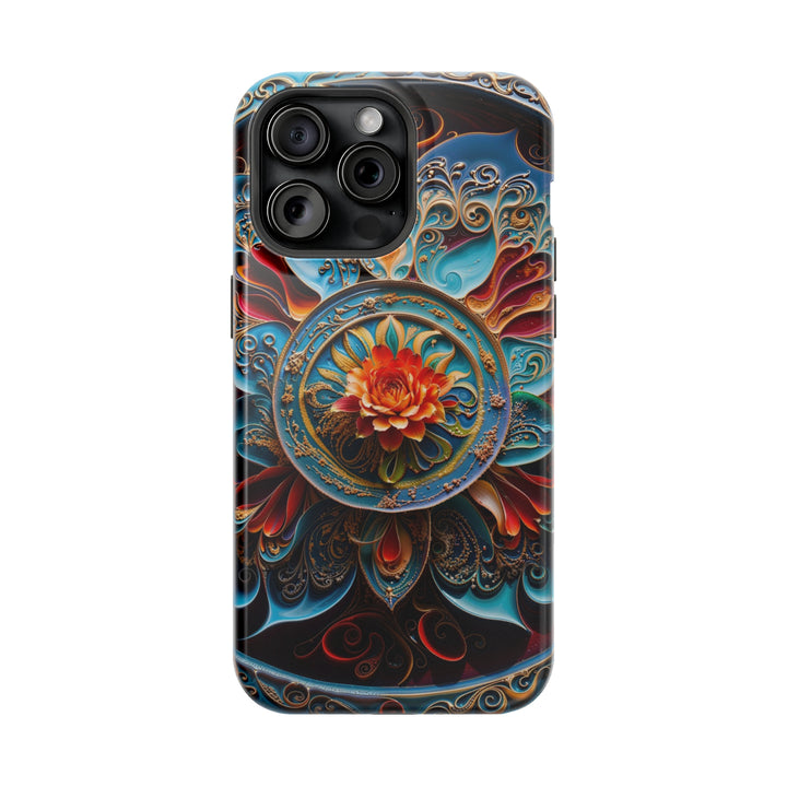Intricate Floral Mandala - MagSafe Tough Case