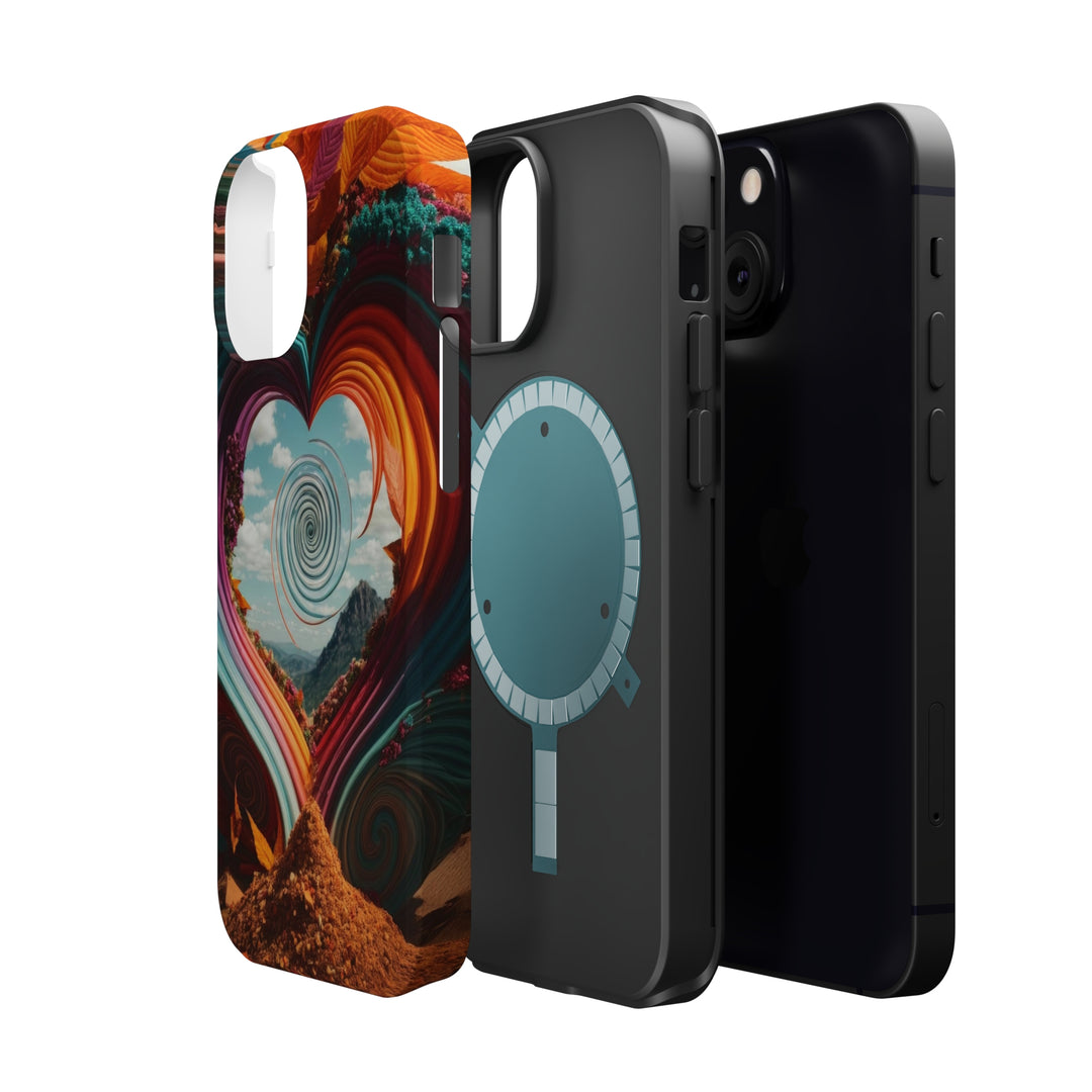 Desert Love Spiral - MagSafe Tough Case