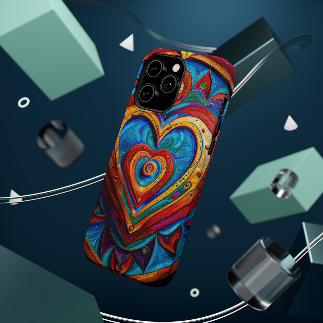 Vibrant Love Spiral - MagSafe Tough Case