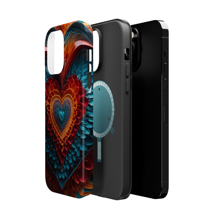 Ethereal Heart Mandala - MagSafe Tough Case