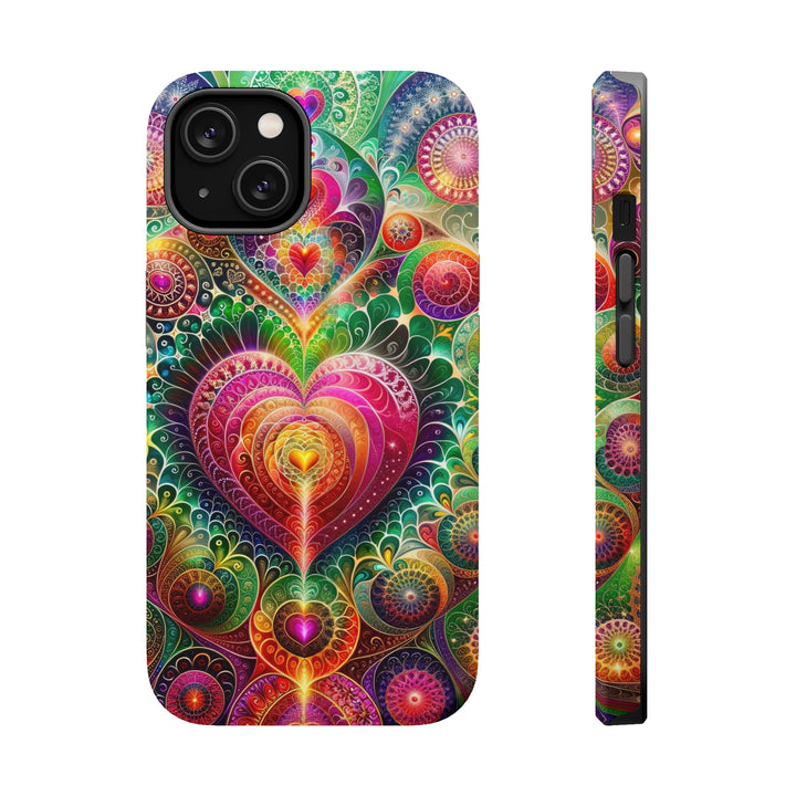 Kaleidoscopic Heart Symphony - MagSafe Tough Case