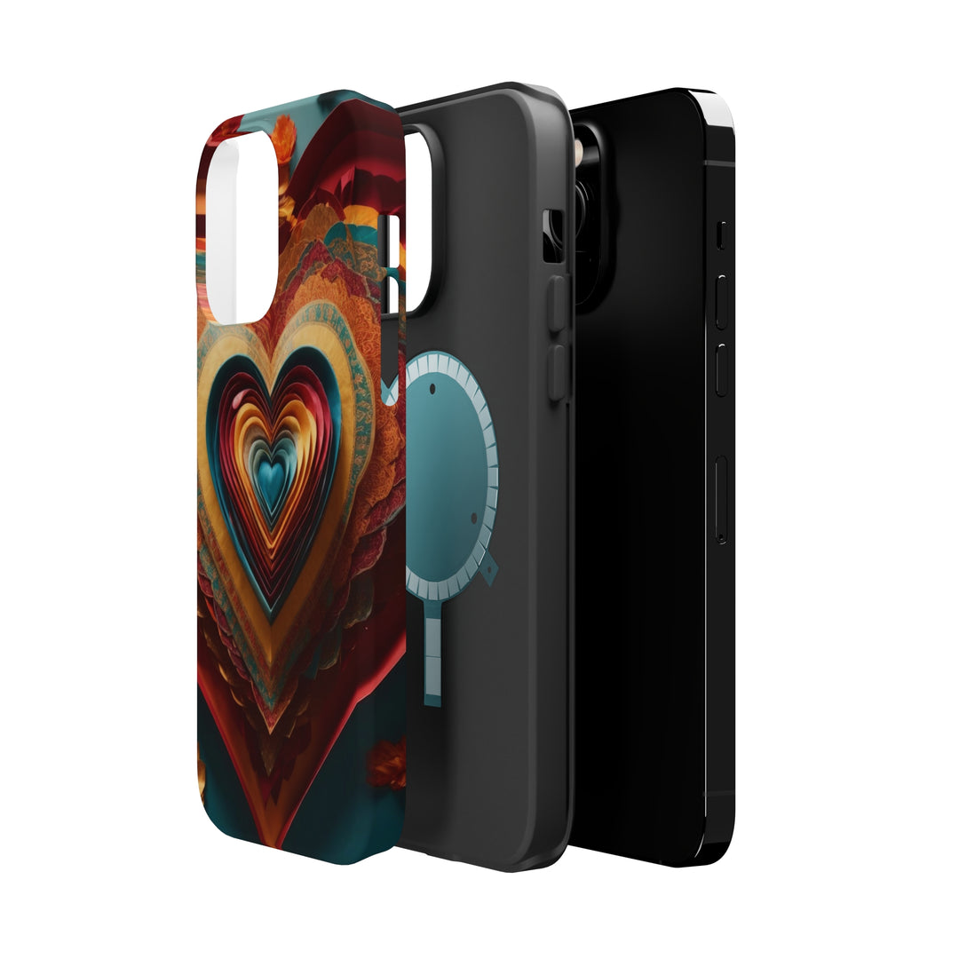 Infinite Layered Hearts - MagSafe Tough Case