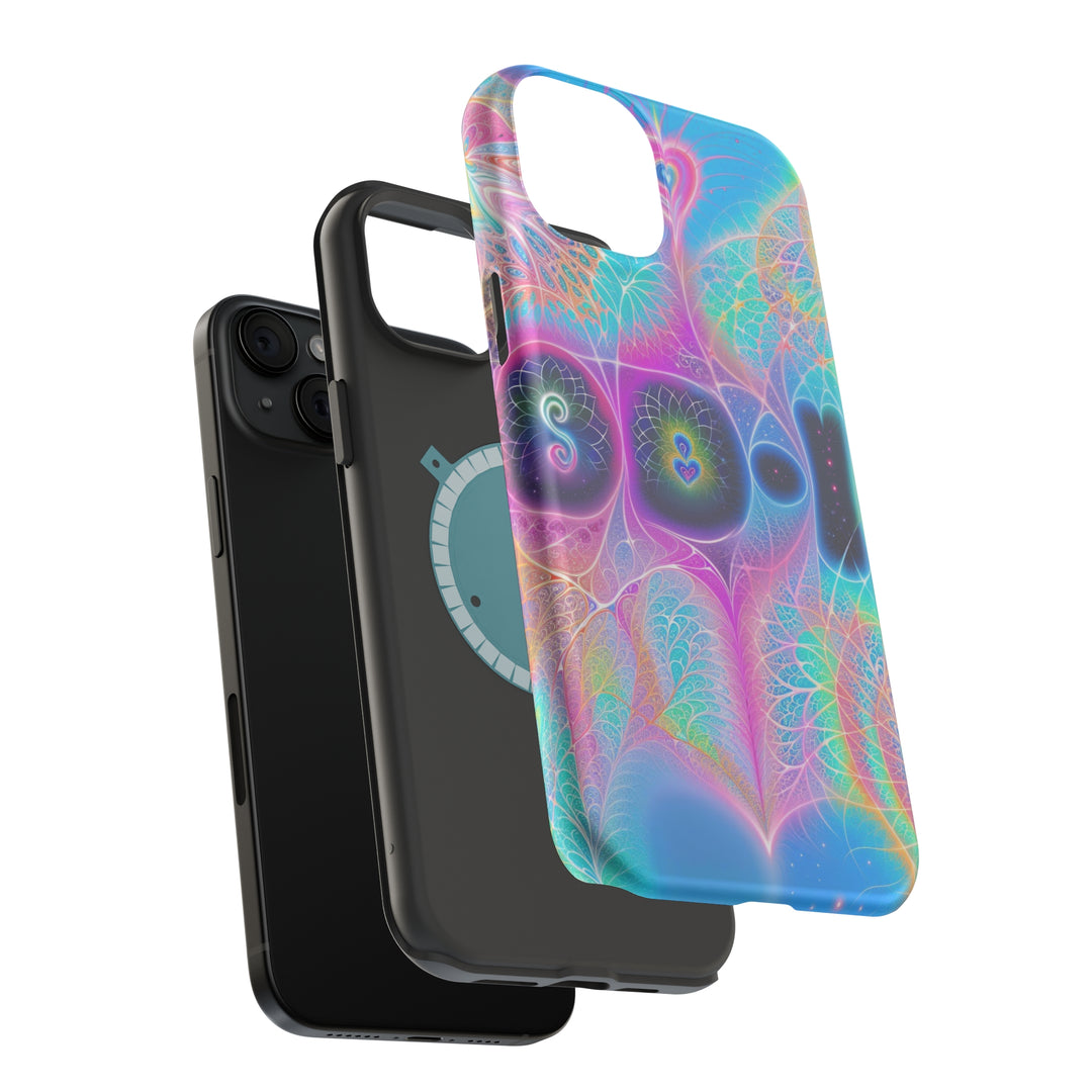 Vibrant Ethereal Hearts - MagSafe Tough Case