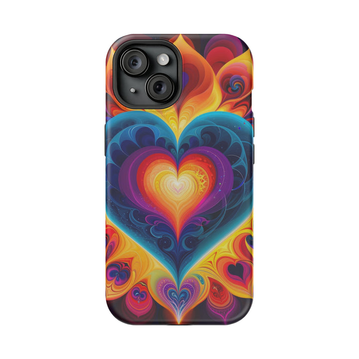 Cosmic Vibrant Heart - MagSafe Tough Case