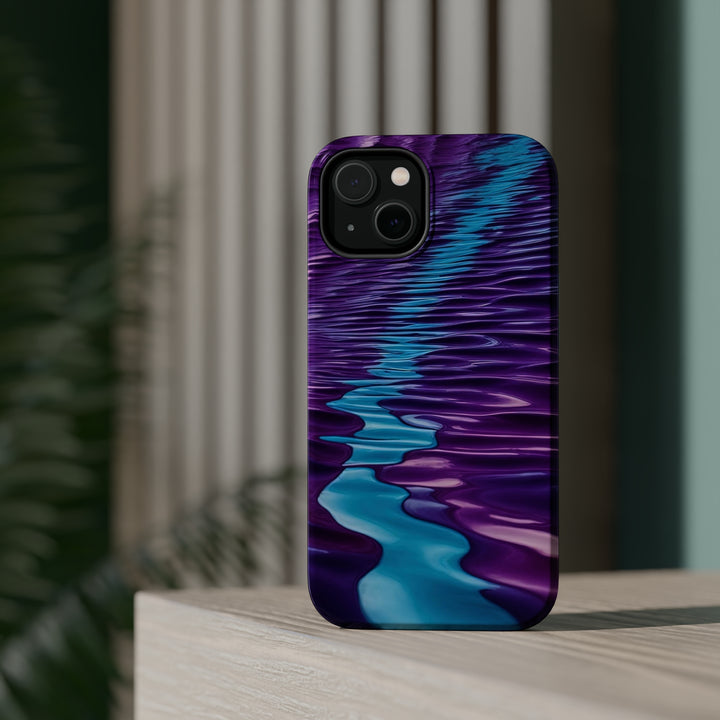 Amethyst Waves Illusion - MagSafe Tough Case