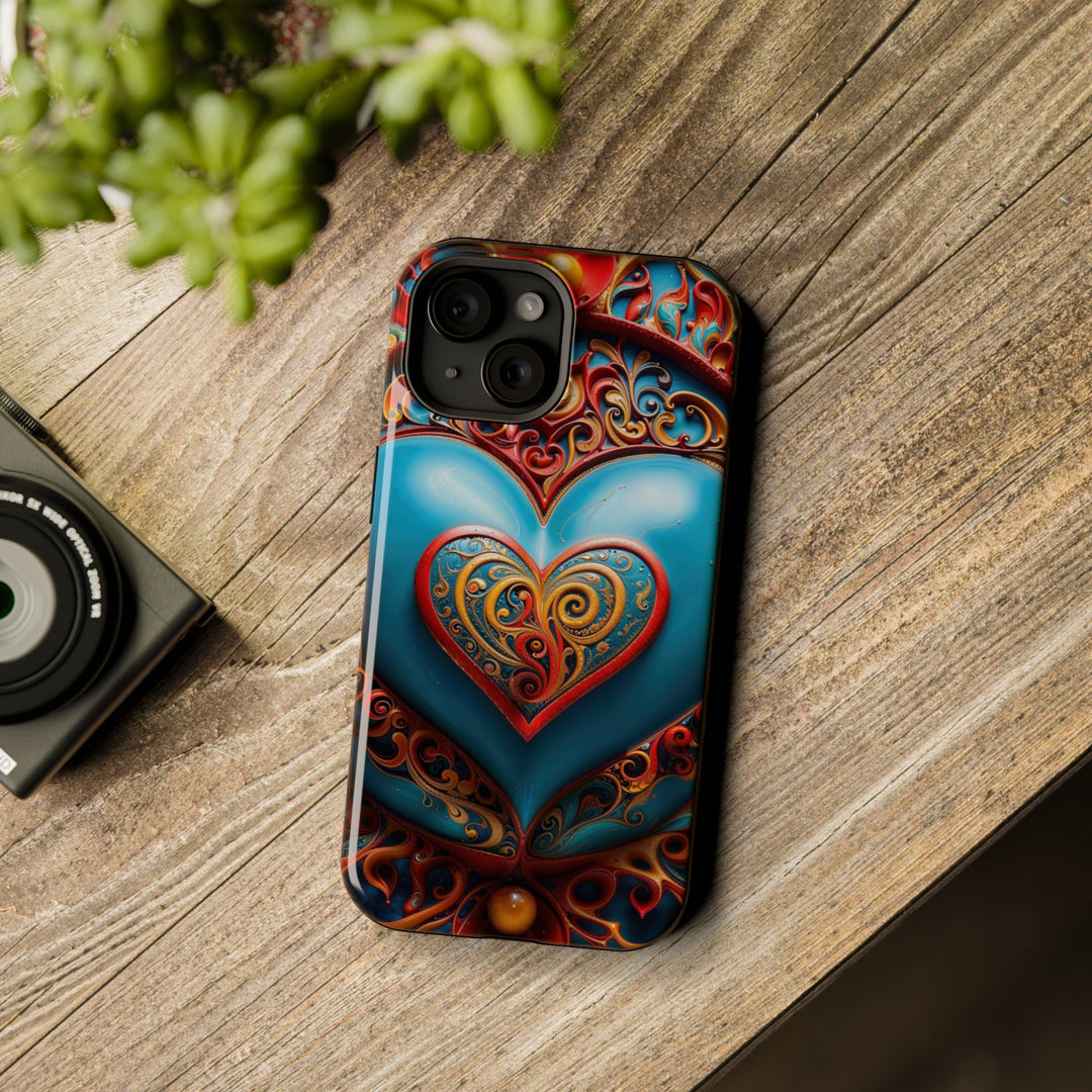 Ornate Heart Mandala - MagSafe Tough Case