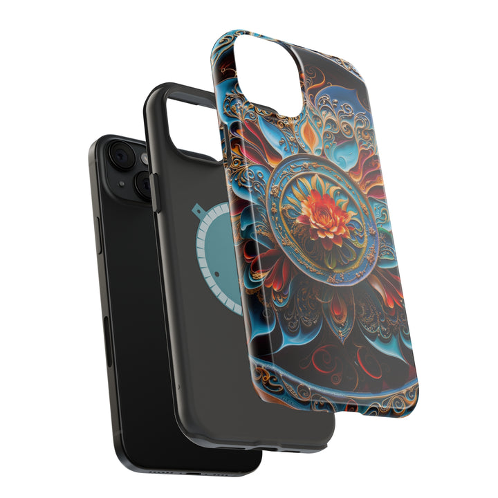 Intricate Floral Mandala - MagSafe Tough Case