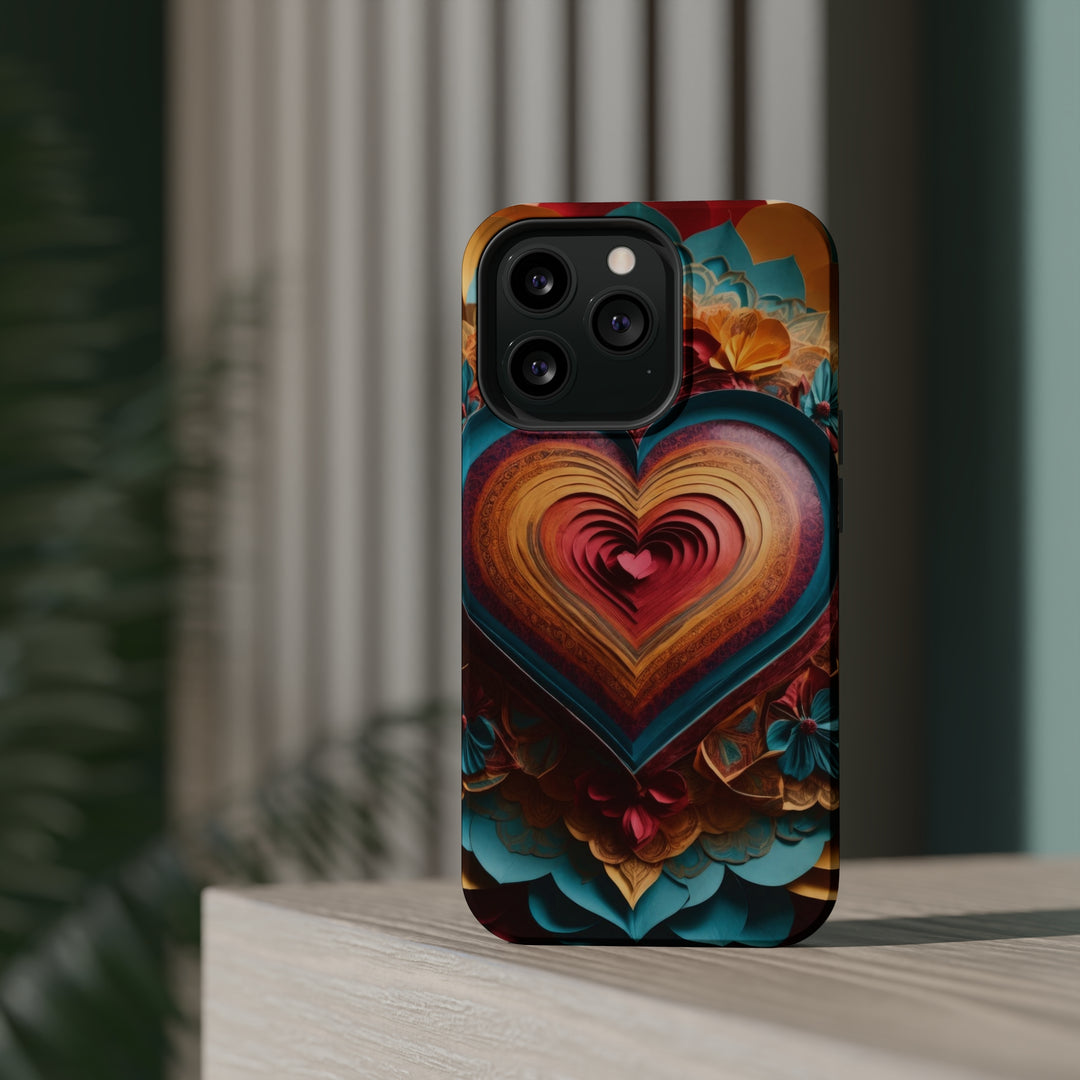 Infinite Layered Heart - MagSafe Tough Case