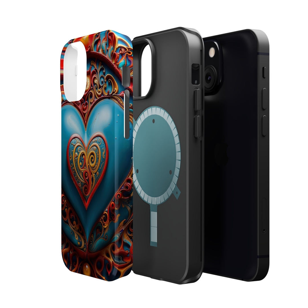 Ornate Heart Mandala - MagSafe Tough Case