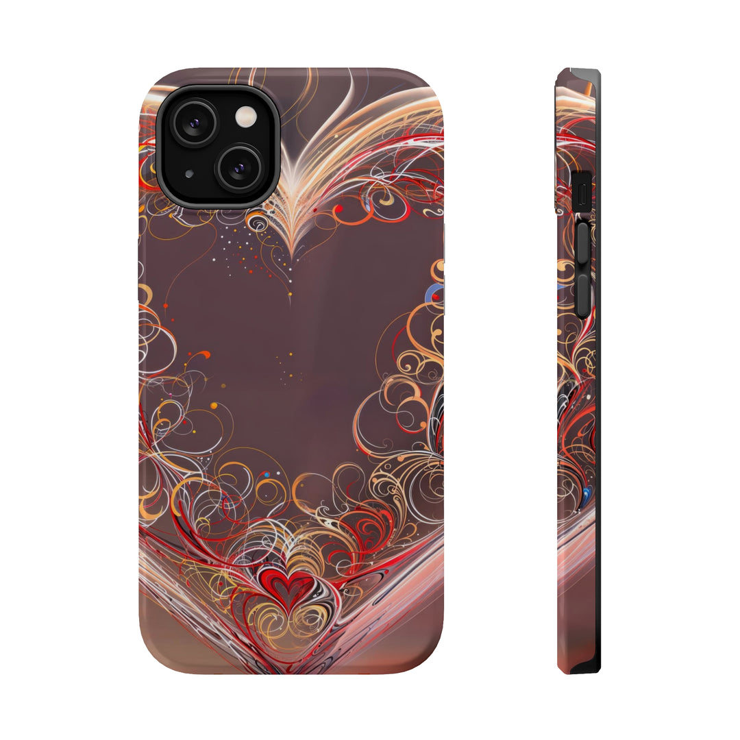 Ethereal Swirl Heart - MagSafe Tough Case