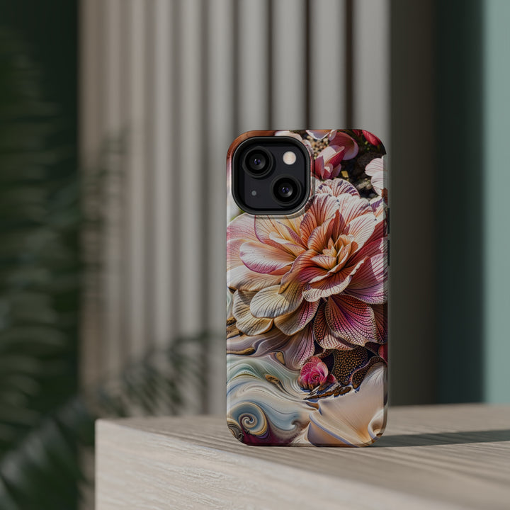 Floral Swirl Essence - MagSafe Tough Case