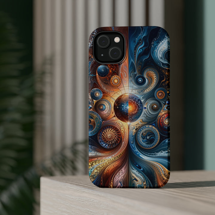 Cosmic Swirl Harmony - MagSafe Tough Case