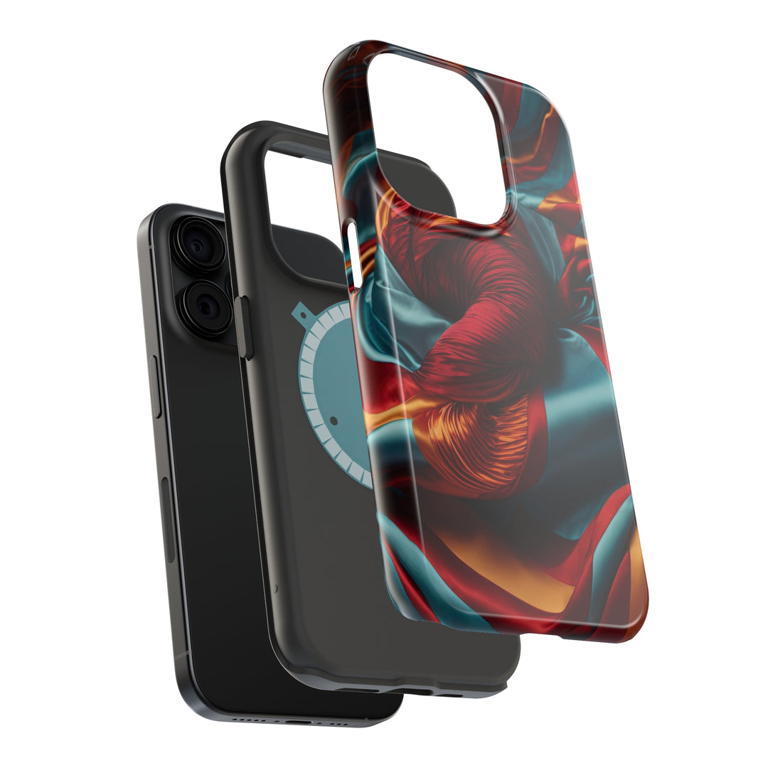 Vivid Silk Swirls - MagSafe Tough Case