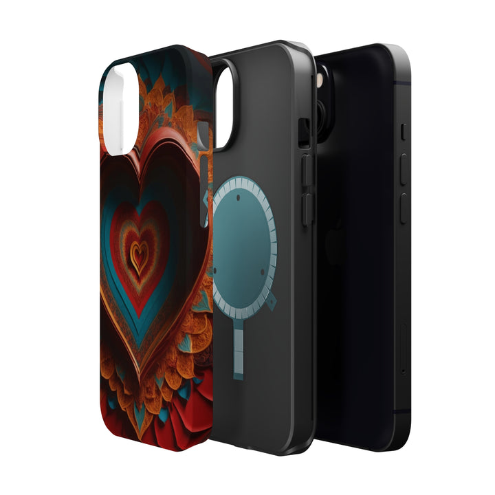 Infinite Layered Hearts - MagSafe Tough Case