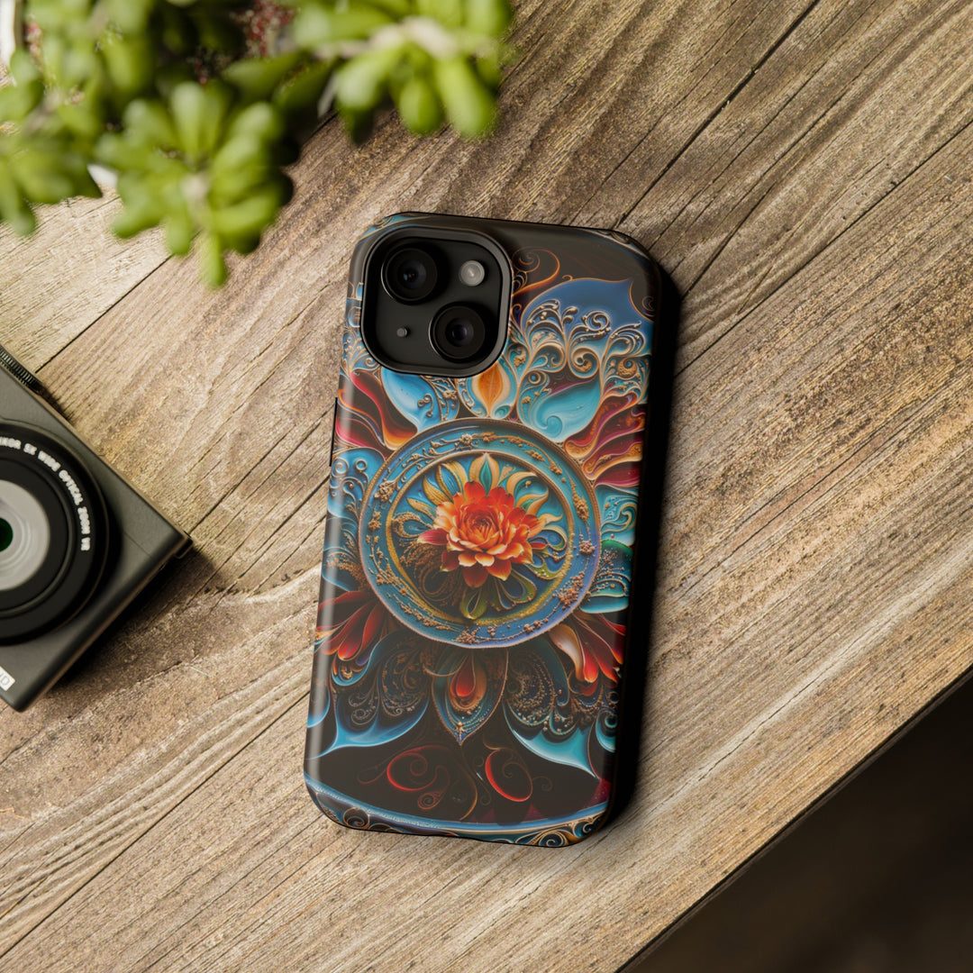Intricate Floral Mandala - MagSafe Tough Case