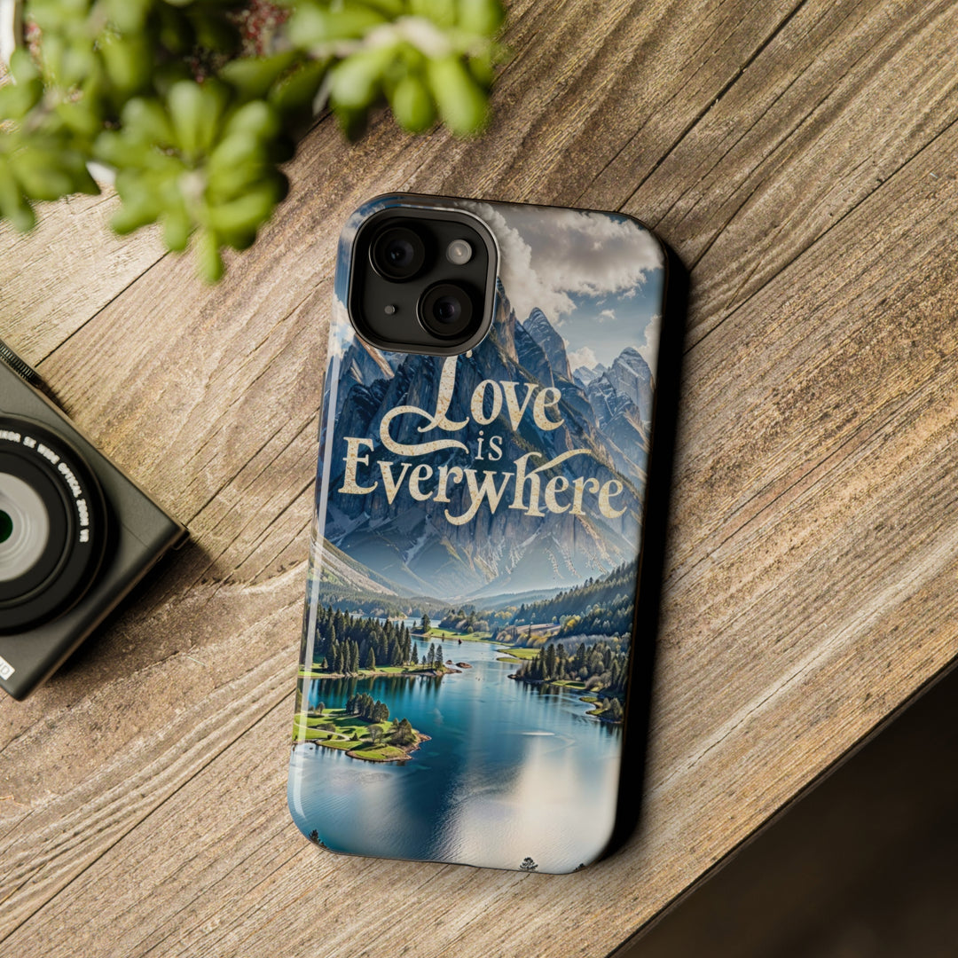 Mountainous Love Reflection - MagSafe Tough Case