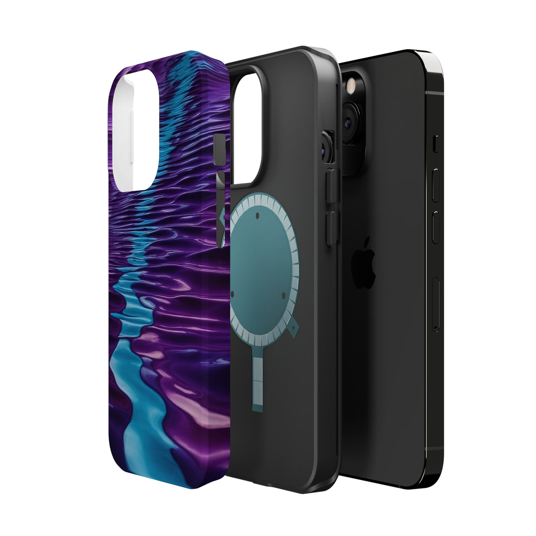 Amethyst Waves Illusion - MagSafe Tough Case