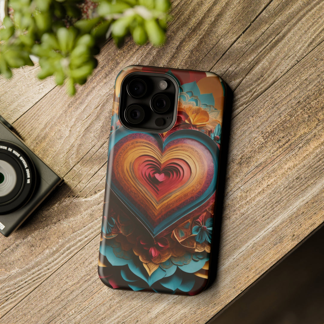 Infinite Layered Heart - MagSafe Tough Case