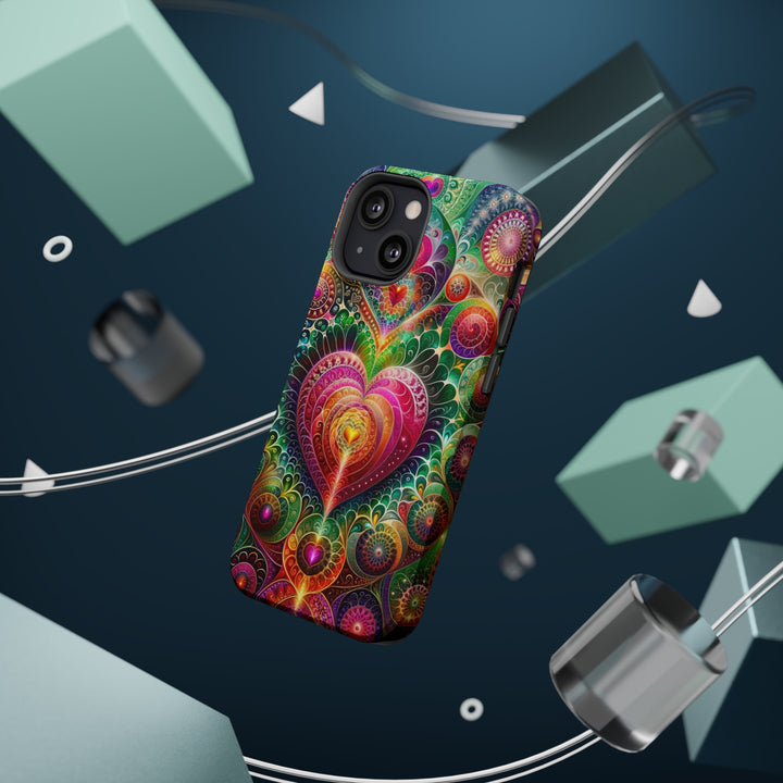 Kaleidoscopic Heart Symphony - MagSafe Tough Case