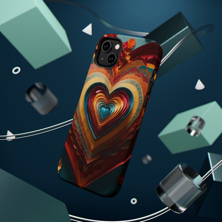 Infinite Layered Hearts - MagSafe Tough Case