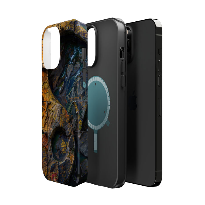 Autumn Geometric Contrast - MagSafe Tough Case