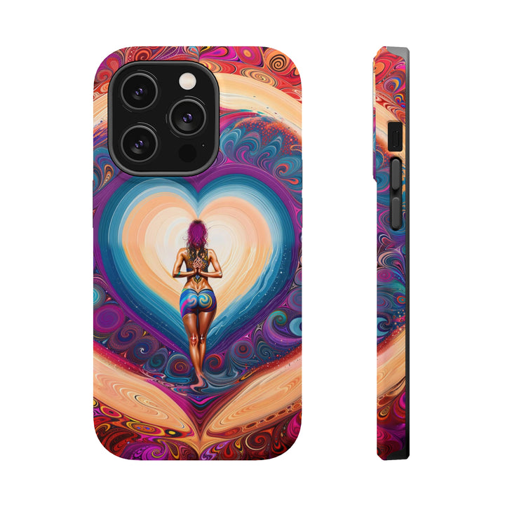 Cosmic Heart Vortex - MagSafe Tough Case