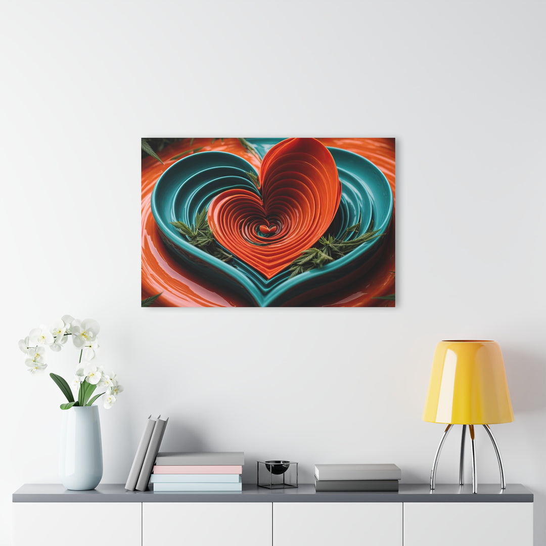 Vibrant Love Blossom - Acrylic Prints (French Cleat Hanging)