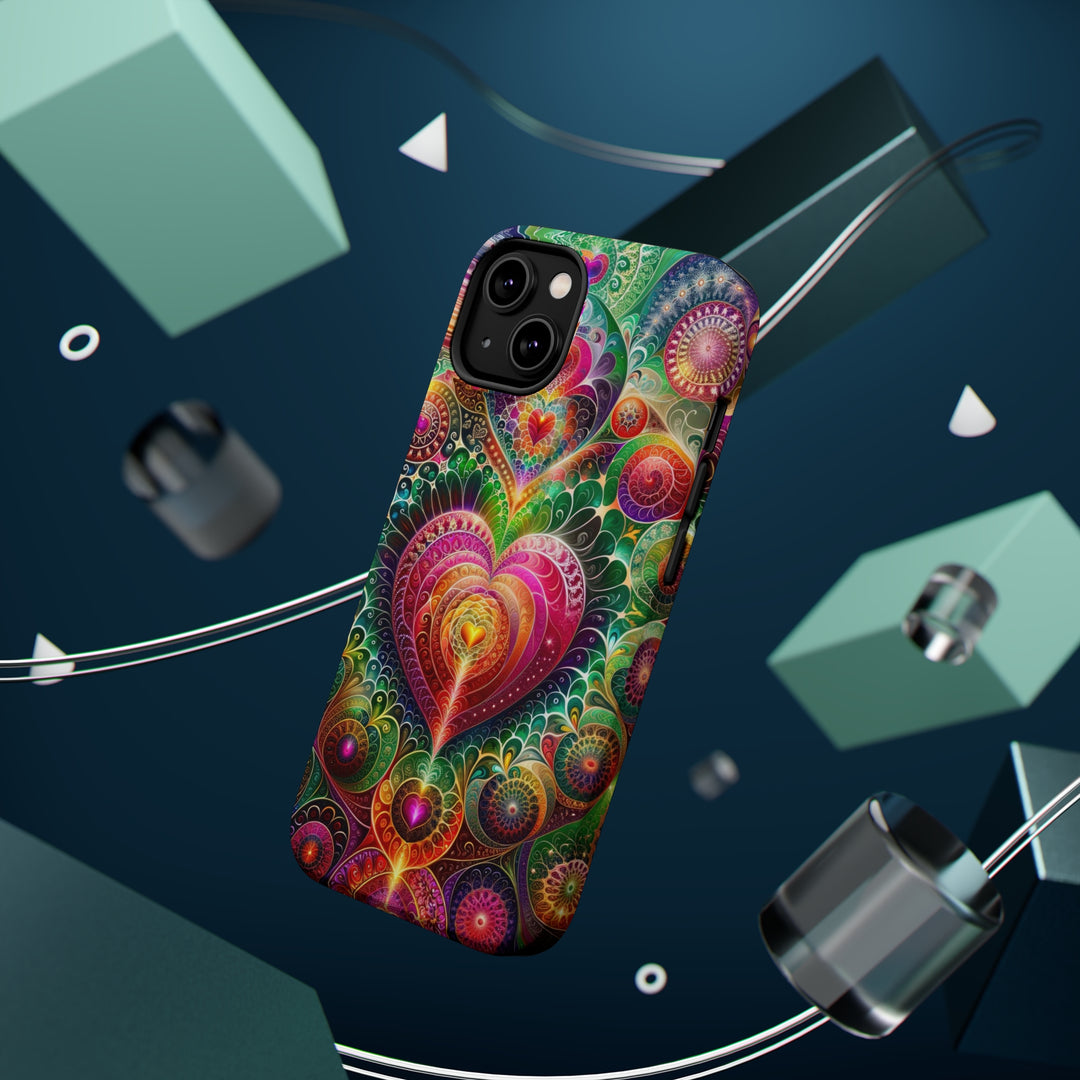 Kaleidoscopic Heart Symphony - MagSafe Tough Case