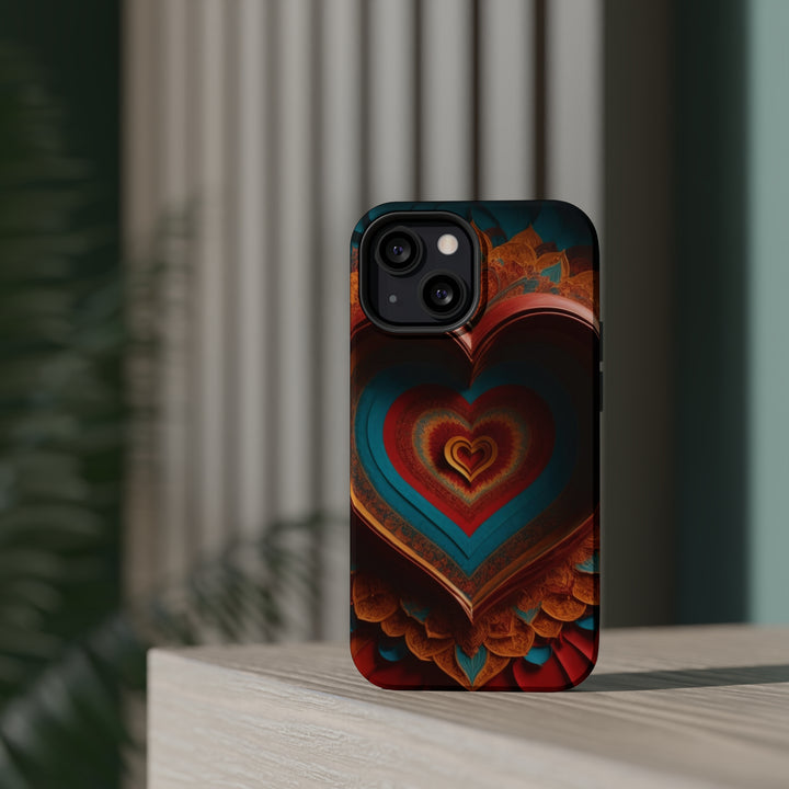 Infinite Layered Hearts - MagSafe Tough Case