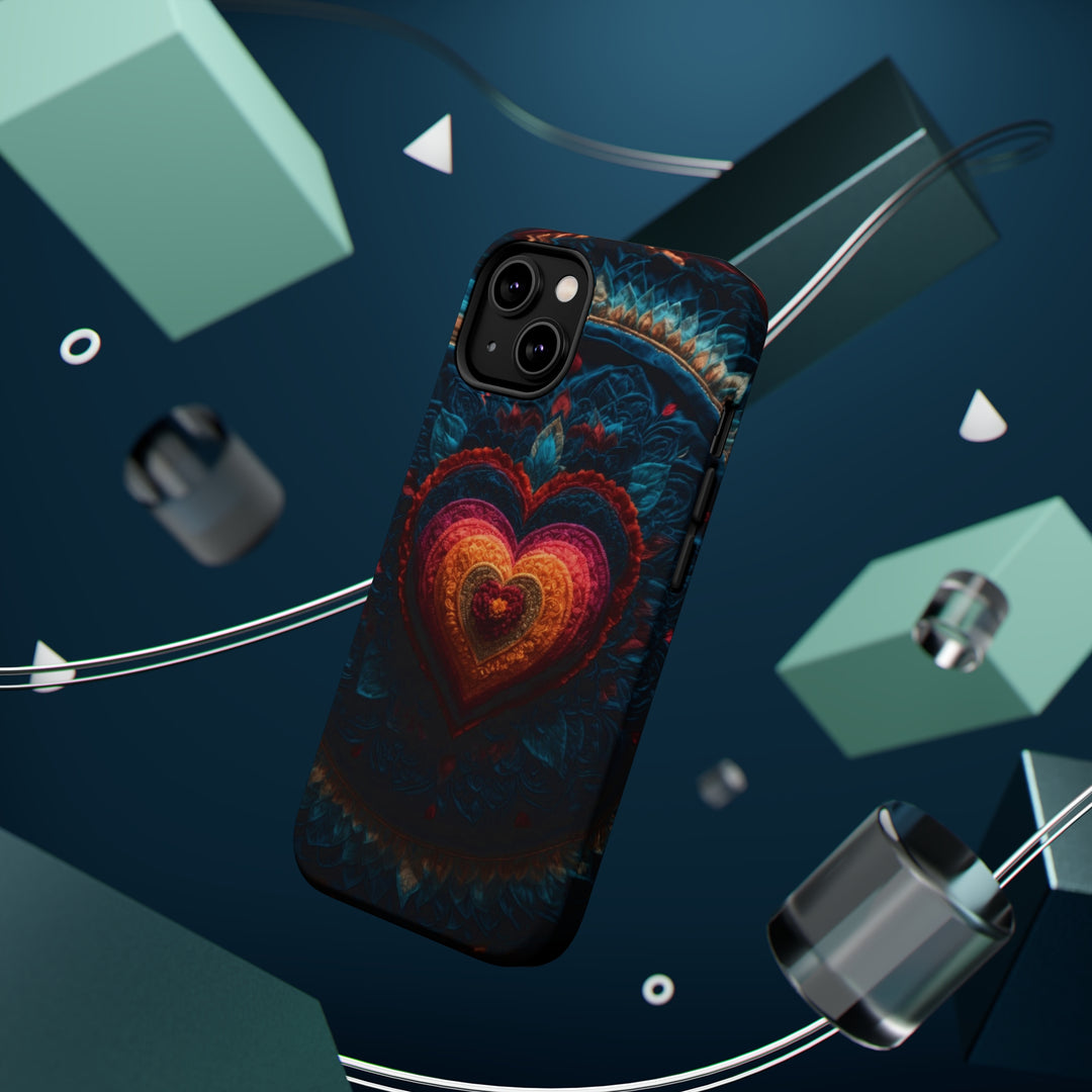 Nested Heart Tapestry - MagSafe Tough Case