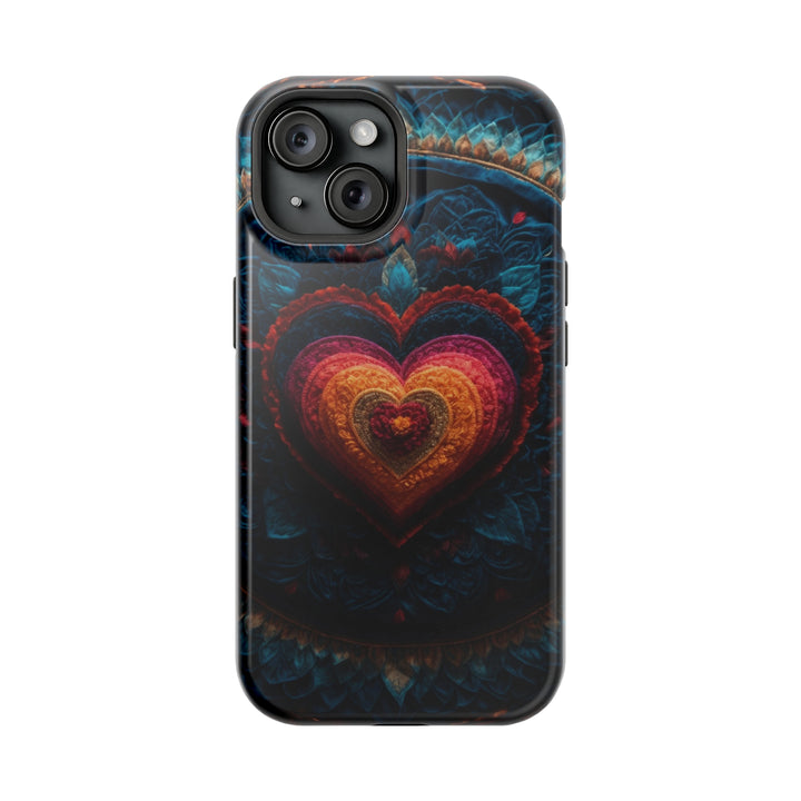 Nested Heart Tapestry - MagSafe Tough Case