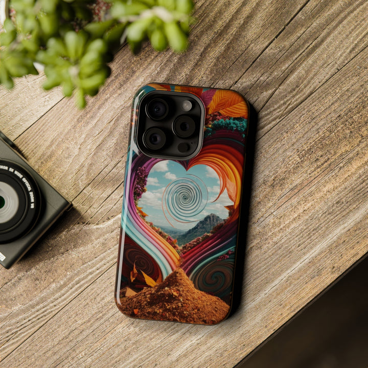 Desert Love Spiral - MagSafe Tough Case